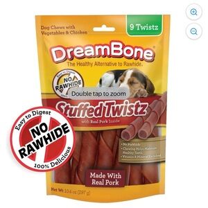 DreamBone Stuffed Twistz Dog Chews